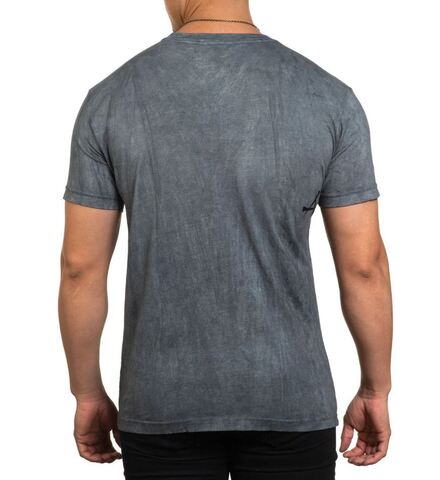 Affliction | Футболка мужская Foreboding Tee A26071LCRV сзади