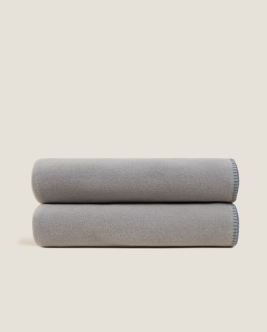 Плед 160x200 Frati Home Soft Viscose Grigio Perla серый