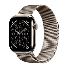 Умные часы Apple Watch Series 11 GPS + Cellular, 42mm, Natural Titanium Case with Natural Milanese Loop