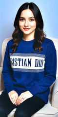 Свитер женский синий Christian Dior, размер 48 - 56