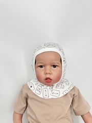 Чепчик-Шлем д\детей (интерлок)