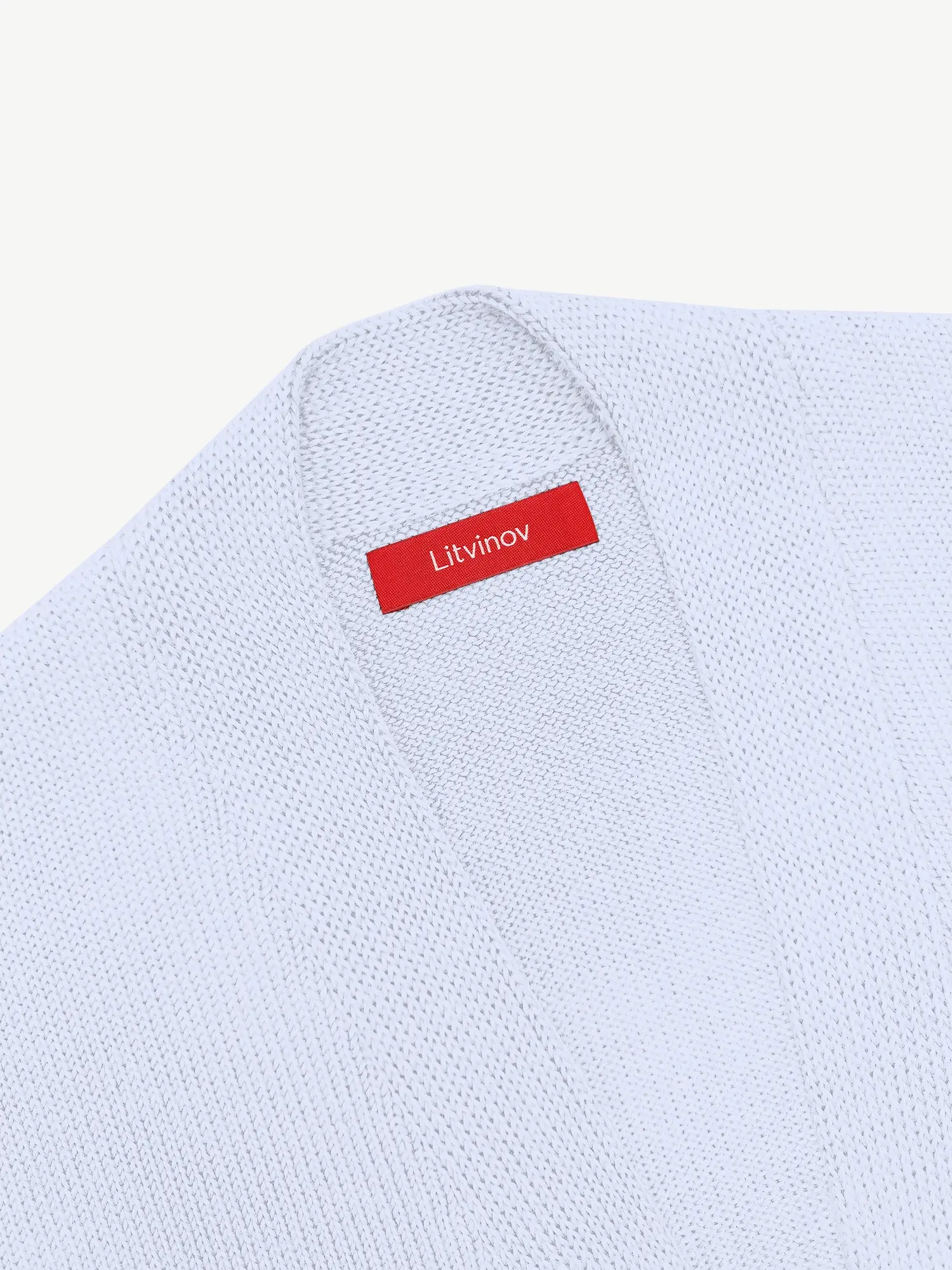 Кардиган с планкой из шелка