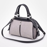 Сумка Саломея 257 мульти итальянский серо-черный