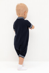 полукомбинезон для новорожденных  КР 6547/индиго к548