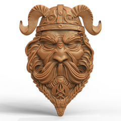 Силиконовый молд № 0118 Викинг