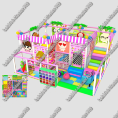 Детский игровой лабиринт "Озорной зайка"