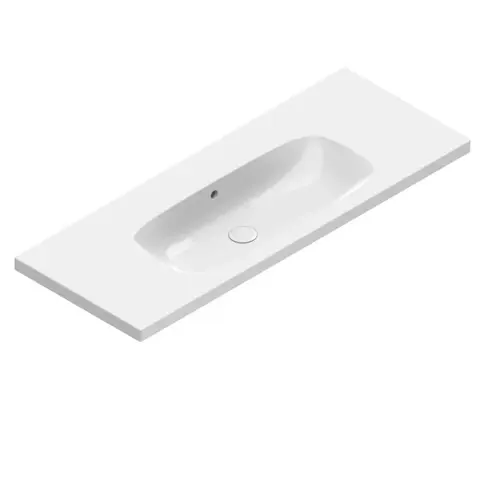 Catalano ALVEA 0621210001 Раковина 120x46, без отв. под смеситель, покрытие Cataglaze+, цвет белый глянцевый