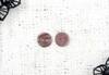 Пуговицы блузочные, d 1,1 см, красно-коричневый