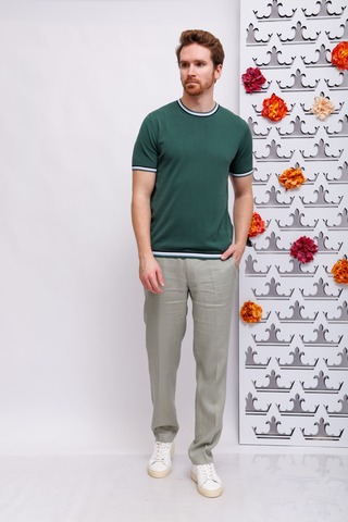 Liu Jo Джемпер хлопковый с контрастной отделкой