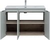 Aquanet 274012 Тумба с раковиной Алвита new 100 подвесная 3 дв.цв.серый (274012)