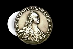 Силиконовый молд Монета 1764 г Екатерина ll
