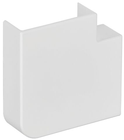 METRA MINI Поворот на 90град 40х16мм белый IEK