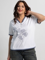 Блуза Иннес (белая) Б15479-20М LT Collection