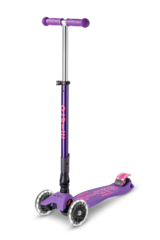 Самокат Maxi Micro Deluxe LED складной сиреневый