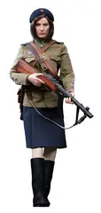 Фигурка Офицер НКВД женщина масштаб 1/6 Советская Армия ВОВ
