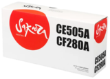 Картридж Sakura CE505A/CF280A для HP, черный, 2700 к.
