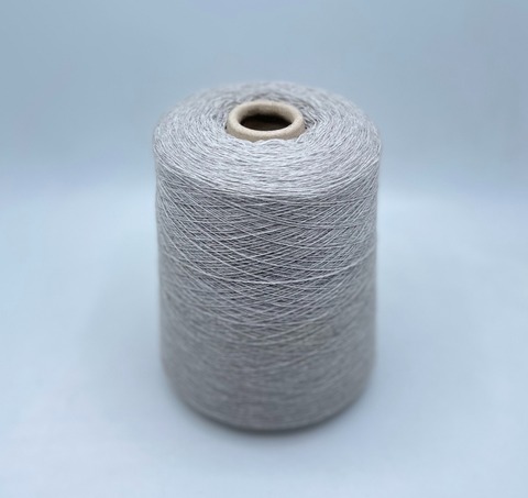 Loro Piana (пр.Италия), art.Cashmere sfa, 2/27 1350м/100гр. 100%кашемир, цвет-Светло-серый меланж, арт.27137