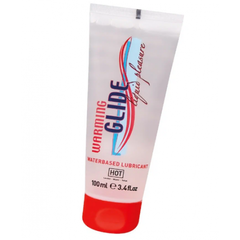 Лубрикант на водной основе с согревающим эффектом WARMING GLIDE HOT 100 мл.