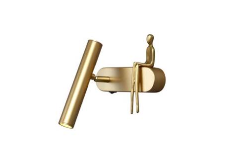 Настенный светодиодный светильник Arte Lamp ALBERT A2173AP-1PB