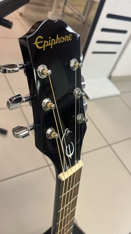 EPIPHONE Starling Ebony акустическая гитара, цвет черный