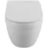 BelBagno BB017CH-TOR/SC SENSO-TOR Унитаз подвесной безободковый  со смывом "Торнадо", с сиденьем дюропласт soft close, BB017CH-TOR/SC