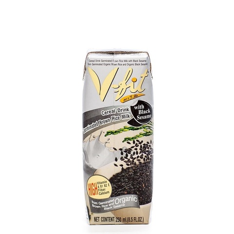 Молоко рисовое V-Fit из коричневого риса с экстрактом черного кунжута Таиланд, 250 мл купить