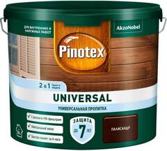 Пропитка защитная для дерева Pinotex Universal 2 в 1 палисандр 2,5 л