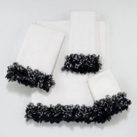 Полотенце 69х127 Avanti Fantasy белое