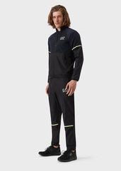 Теннисный костюм EA7 Man Woven Tracksuit - black