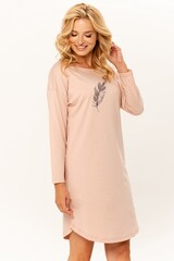 Сорочка женская TARO 3288/3290 JANE_Бежево-розовый