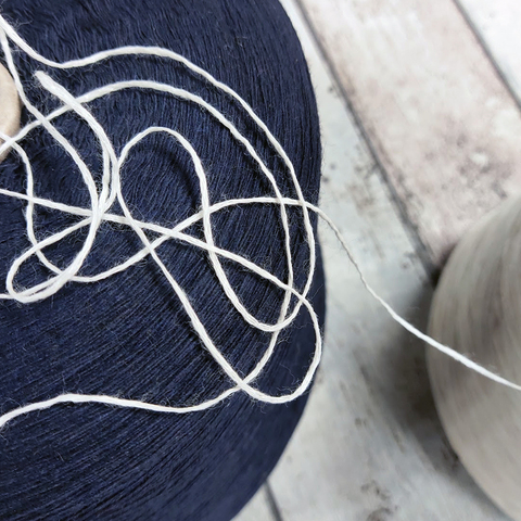 Меринос-шнурок BIELLA YARN STRING 380 белый натуральный
