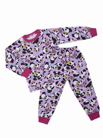 BK921PJ-5 пижама для девочек, розовая