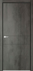 Межкомнатная дверь Севилья 07 / Цвет Бетон темный / Двери Верда