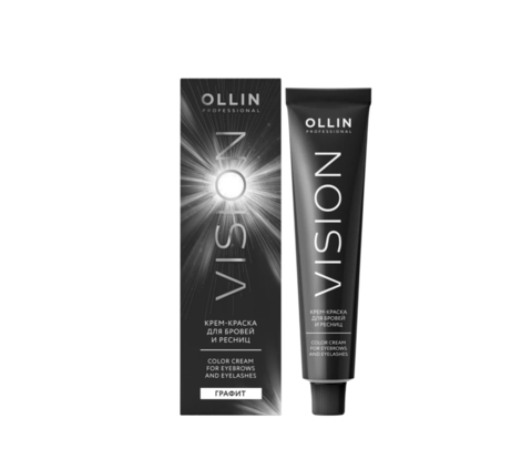 VISION крем-краска для бровей и ресниц (Графит) 20мл OLLIN PROFESSIONAL