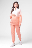 Спортивный костюм для беременных и кормящих 14735 лососевый