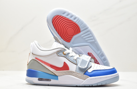 Air Jordan Legacy 312 Low 'White/University Red/Blue' 