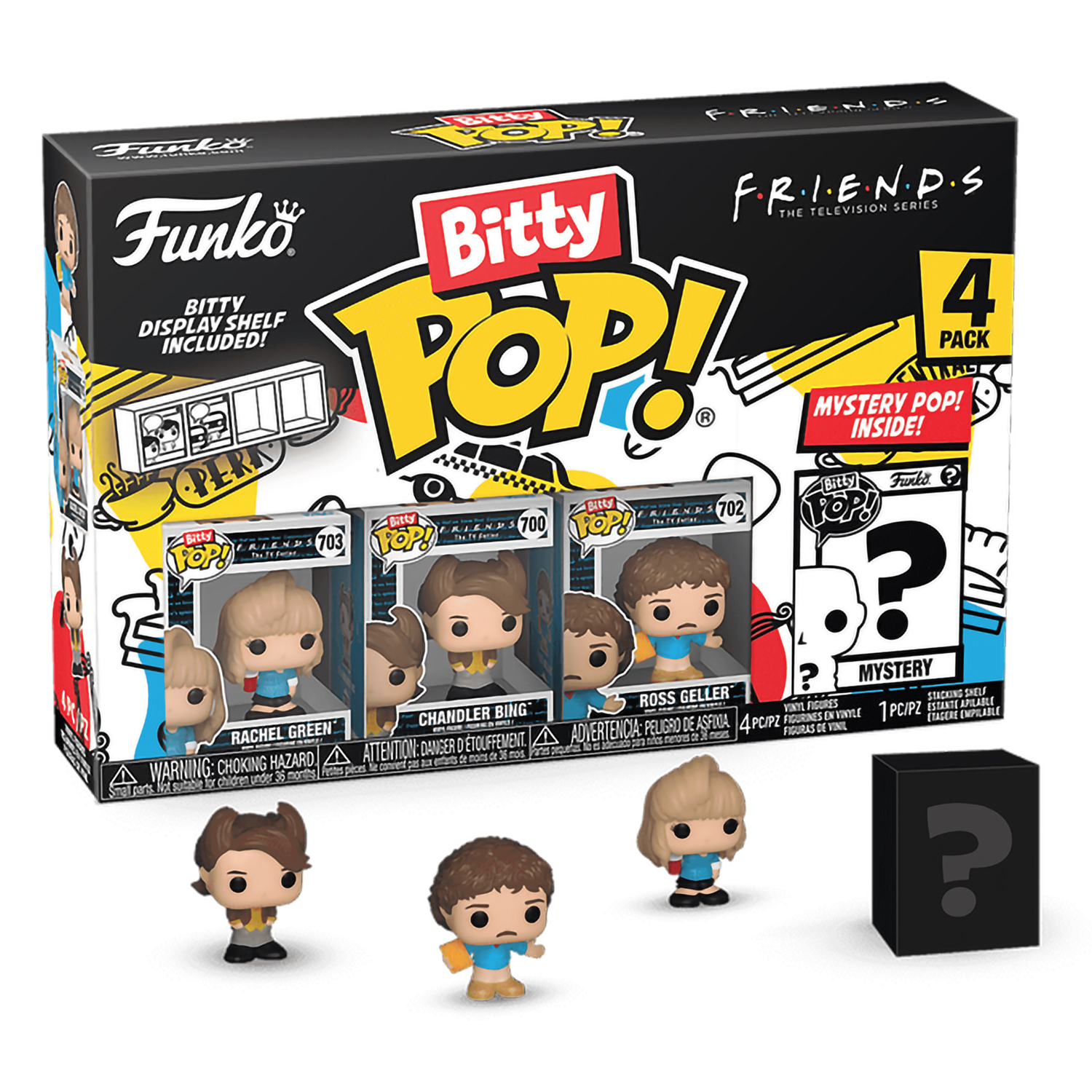 Фигурка Funko Bitty POP! Friends 4 Pack Series 1 – купить по выгодной цене  | Интернет-магазин комиксов 28oi.ru