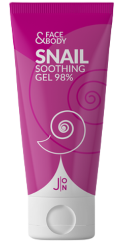 Гель для лица и тела J:ON УЛИТКА Face & Body Snail Soothing Gel 98%, 200 мл