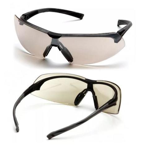 Очки ONIX SB4980S ЗЕРК/СЕРЫЕ защита от царапин (беруши 2шт)
