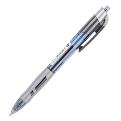 Ручка гелевая автоматическая Deli Arris диам.шарика 0,5мм резин манж черная