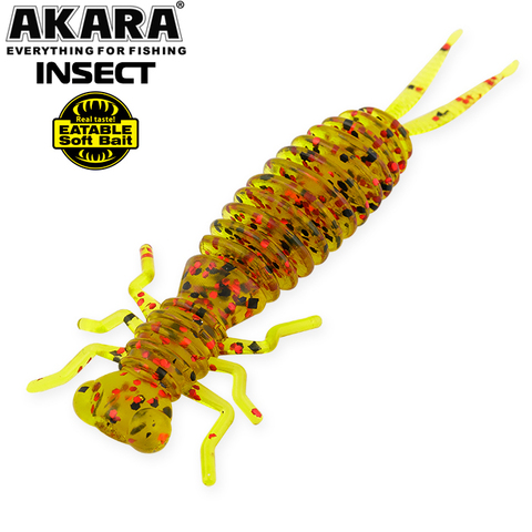 Твистер Akara Eatable Insect 35 K002 (8 шт.)
