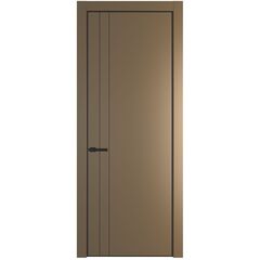 Межкомнатная дверь эмаль Profil Doors 12PA перламутр золото глухая