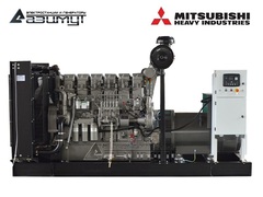 Дизельный генератор Азимут АД-400С-Т400-2РМ8 Mitsubishi c автозапуском