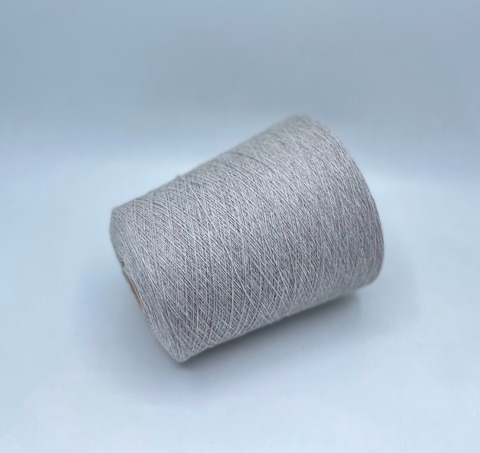 Loro Piana (пр.Италия), art.Cashmere sfa, 2/27 1350м/100гр. 100%кашемир, цвет-Светло-серый меланж, арт.27137