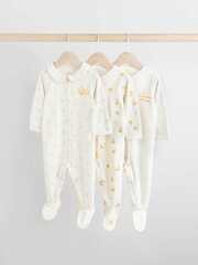 Комбинезон / Cлип для малышей Next AA7-904, 3 шт., Белый