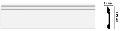 Плинтус D004
