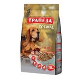 Сухой низкокалорийный корм для собак Трапеза Optimal 10 кг.