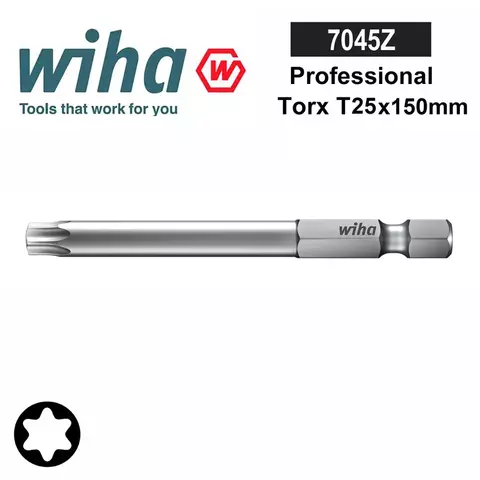 Бита T25х150мм TORX Professional Wiha 7045Z 33732