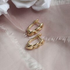 Швензы 17*5 мм с английским замком, позолота, Ш065