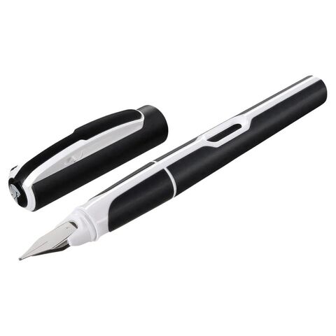 Ручка перьевая Pelikan Office Style P57 Black/White, перо (M)  (903054)